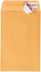 JAM PAPER 6 x 9 Open End Catalog Envelopes with Peel and Seal Closure - Brown Kraft Manila - Bulk 250/Box - Image 2