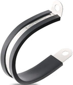 OURU 1-3/4 Inch Cable Clamps, Rubber Coated Insulated Clamps, 40pcs, 45mm by OURU