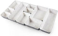 Three by Three Seattle Felt·Like·It! Felt Bins for Office, Crafts, Classroom, Living Room, Bedroom (Cream/Charcoal, 10) by ThreebyThreeSeattle
