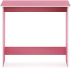 FURINNO Simplistic Study Table, Pink, 15.5 in x 31.5 in x 29.75 in (D x W x H) - Image 6
