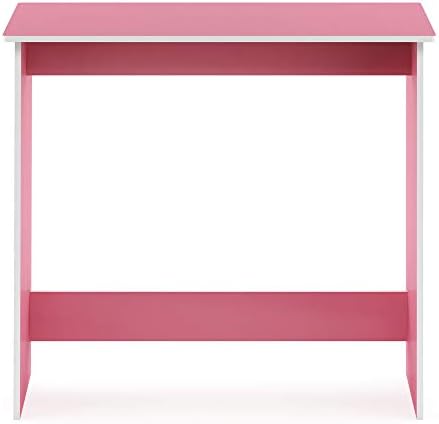 FURINNO Simplistic Study Table, Pink, 15.5 in x 31.5 in x 29.75 in (D x W x H) - Image 6