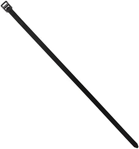 Panduit PRT2EH-C0 Cable Tie, Releasable, Extra-Heavy, Weather Resistant Nylon 6.6, 9.0-Inch Length, Black (100-Pack) by PanduitCorporation