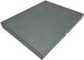 Lineco Clamshell Archival Storage Box, 16.5x20.5x1.75 Inch, Gray by Lineco