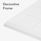 U Brands Farmhouse White Frame, 20 x 30 in, Dry Erase Calendar White Board - Image 4
