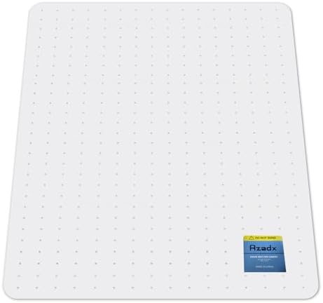 Azadx Heavy Duty Office Chair Mat for Carpet 36" x 48" Hard Material by Azadx