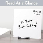 Desk Dry Erase Board with Erasable Marker, Angled Writing Tablet - Image 5