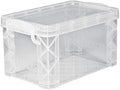 ADVANT 40307Super Stacker 3" x 5" Index Card Box, Clear. Lot of 4 by Unknown