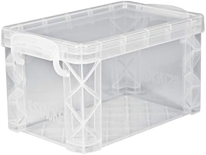 ADVANT 40307Super Stacker 3" x 5" Index Card Box, Clear. Lot of 4 by Unknown