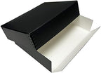 Lineco Museum Archival Storage Box, Drop Front, 9.75x12.75x3 in, Black - Image 4