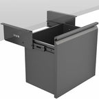VIVO Black Under Desk Filing Cabinet, MOUNT-FCD1S-B by VIVO