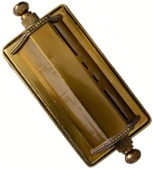 Vintage Solid Brass Perpetual Desk Calendar, Manual Flip Monthly Date Calendar, Antique Gold Desktop Calendar for Office Desk, Home Decor - Image 4