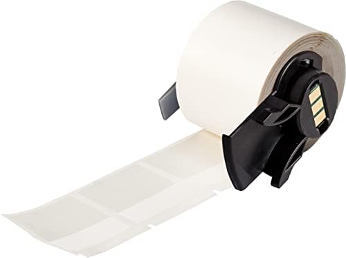 Brady Self-Laminating Vinyl Wrap Around Wire and Cable Labels for M610, M611, M710, BMP61, and BMP71 Printers - 1.5" x 1.5". M6-32-427 by BradyCorp