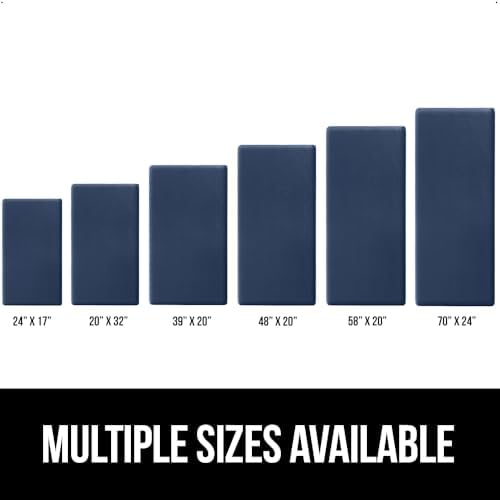 GORILLA GRIP Cushioned Antifatigue Kitchen Mat for Floor, 58x20, Navy - Image 6
