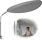 Office Cubicle Leaf Canopy Desk Shade, 52 Inch for Overhead Light Block by ASENYING