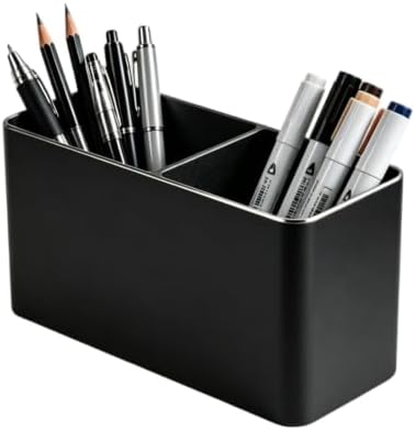 Metal Aluminum Pencil Holder Round Desktop Organizer Cup by NUTNAPH