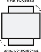 Amazon Basics Magnetic Dry Erase Whiteboard, 35"W x 23"H, Black Wooden Frame, Wall-Mounted for Writing and Presentation - Image 2