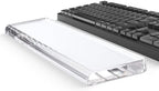 Clear Acrylic Keyboard Wrist Rest,Mechanical Keyboards Ergonomic Palm Rest by HEWYIOS