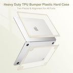 MOSISO Compatible with MacBook Air 13 inch Case M5 2026 M4 M3 M2 2025-2022 - Image 4
