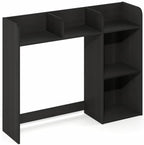 Furinno Classic Desk Shelf, 5-Shelf Desktop Hutch, Book Shelf, 3-Tier Desk Organzier, for Office Supplies, Office Desk Accessories, for Home Office, College, Dorm, White - Image 4