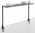 VIVO Black Clamp-on 38 in Overhead Desk Shelf Mount, DESK-SHELF38-B by VIVO