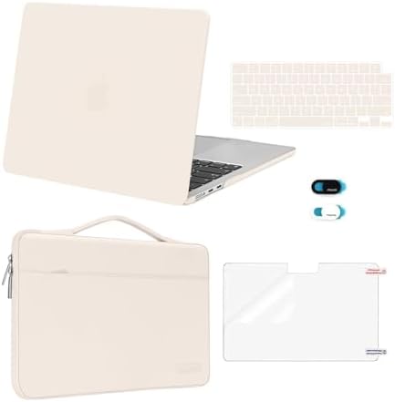 MOSISO Compatible with MacBook Air 13 inch Case M5 2026 M4 M3 M2 2025-2022 by MOSISO