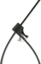 36 Inch Heavy Duty White Zip Ties 50 Pack, Industrial Nylon Cable Ties Extra Long Self-Locking Wire Ties for Automotive, Home, Garden & Electrical Use + 10 Bonus 8 Inch Black Releasable Zip Ties - Image 6