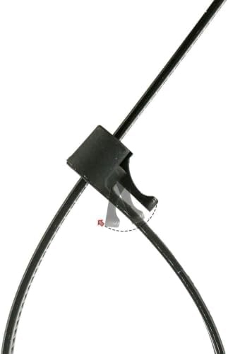 36 Inch Heavy Duty White Zip Ties 50 Pack, Industrial Nylon Cable Ties Extra Long Self-Locking Wire Ties for Automotive, Home, Garden & Electrical Use + 10 Bonus 8 Inch Black Releasable Zip Ties - Image 6