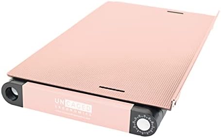 Uncaged Ergonomics Adjustable Laptop Stand for Desk, Cooling Riser (Pink) - Image 4