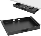 Menkxi 22 x 14 in Under Desk Drawer,Slide out Storage Organizer Heavy Duty by Menkxi