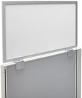 OBEX Screen & Office Panel Extender Polycarbonate Desk Privacy Panel & Divider for Office Cubicle, 12" x 30", White by OBEX