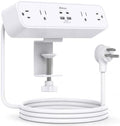 Mifaso PD65W Desk Clamp Power Strip, 1080J Surge Protector, 2 USB C by Mifaso