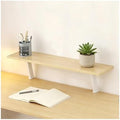 31.5x7.9 in Clamp on Desk Shelf, Adjustable Floating Desks Shelf by WOHNZAExcellentquality