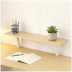 23.6x7.9 in Clamp on Desk Shelf, Adjustable Floating Desks Shelf by WOHNZAExcellentquality