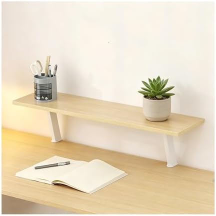39.4x7.9 in Clamp on Desk Shelf, Adjustable Floating Desks Shelf by WOHNZAExcellentquality