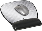 3M Precise Mouse Pad with Wrist Rest, Soothing Comfort with Durable, Easy-to-Clean Leatherette Cover, Optical Mouse Performance, 9.2 in x 8.7 in, Black (MW310LE), Gel (Pack of 6) - Image 6