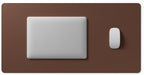 Jotsome Leather Desk Pad Mat, Non-Slip Desk Blotter Pad (Brown, 34" X 17") - Image 2