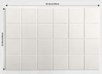 Cork Board 24 x36 Alternative - 6 Pack Felt Wall Tiles with Safe Removable Adhesive Tabs, Cork Boards for Walls Cork Board for Home Office Pin Board Tack Board - Beige - Image 5