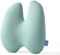 C CUSHION LAB Extra Dense Lumbar Pillow - Patented Ergonomic Multi-Region Firm Back Support for Lower Back Pain Relief - Lumbar Support Cushion with Strap for Office Chair, Car, Sofa - Wellness Green by CUSHIONLAB