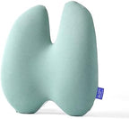 C CUSHION LAB Extra Dense Lumbar Pillow - Patented Ergonomic Multi-Region Firm Back Support for Lower Back Pain Relief - Lumbar Support Cushion with Strap for Office Chair, Car, Sofa - Wellness Green by CUSHIONLAB