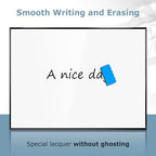 Large Magnetic Whiteboard, 36" x 24" Dry Erase White Board for Wall - Image 2