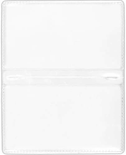 StoreSMART - White Folding Business Card Holders - 50 Pack - Polypropylene Plastic (RPP2915W-50) - Image 2