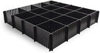 40Pcs Drawer Dividers, 14.96" x 2.76", Thin, DIY Plastic Drawer Separators, Large Adjustable Dresser Drawer Organizer for Clothes, Bedroom, Bathroom, Kitchen Cutlery, Desk, Office Storage by KNNRIIM