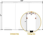 XBoard Extra Large Magnetic Whiteboard 118 x 48 Inch, 10' x 4' Oversized Foldable Dry Erase White Board for Wall with Marker Tray | Aluminum Frame - Image 3