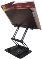Foldable Book Stand for Reading – Adjustable Book Holder Height Up to 17.8″, Reading Stand with 13″ × 8.7″ Platform – Lightweight 3.3 lb Portability - Image 3