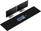 ZORESYN PU Leather Desk Mat 70.9 "x15.8 Black by ZORESYN
