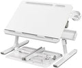 SONGMICS Bed Laptop Desk, Foldable, Adjustable Height, 15.7 x 22 Inches by SONGMICS