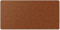 Nekmit Leather Desk Blotter Pad 34 x 17 Inches, Flat, Non-Slip, Waterproof, Brown by Nekmit