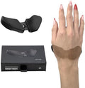 DELTAHUB Carpio 2.0 - Right-Handed Truly Ergonomic Wrist Rest for Mouse, Carpal Tunnel Support, Pain Relief, Anti-Fatigue, Easy Glide, Sleek, Office Computer, Laptop, Gaming - Large, Grey by DELTAHUB