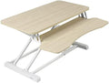 VIVO Light Wood 32 inch Standing Desk Converter, DESK-V000KF by VIVO