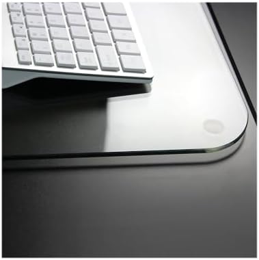 Desktex Glaciermat Anti-Skid Tempered Glass Desk Pad, 19-inch x 24-inch, Clear (FCDE1924G) - Image 3